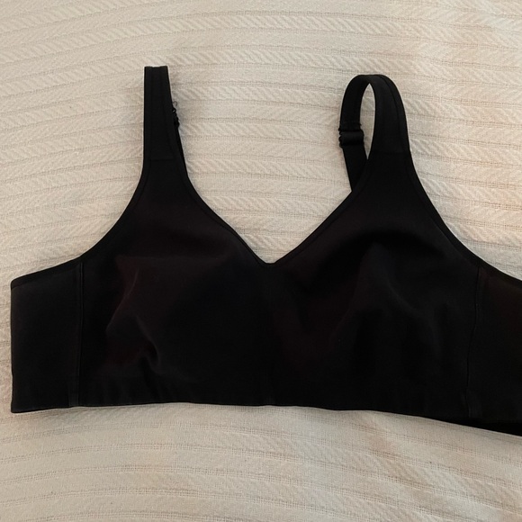 Black Cotton Wire free Women's Bra 48C - Picture 5 of 5